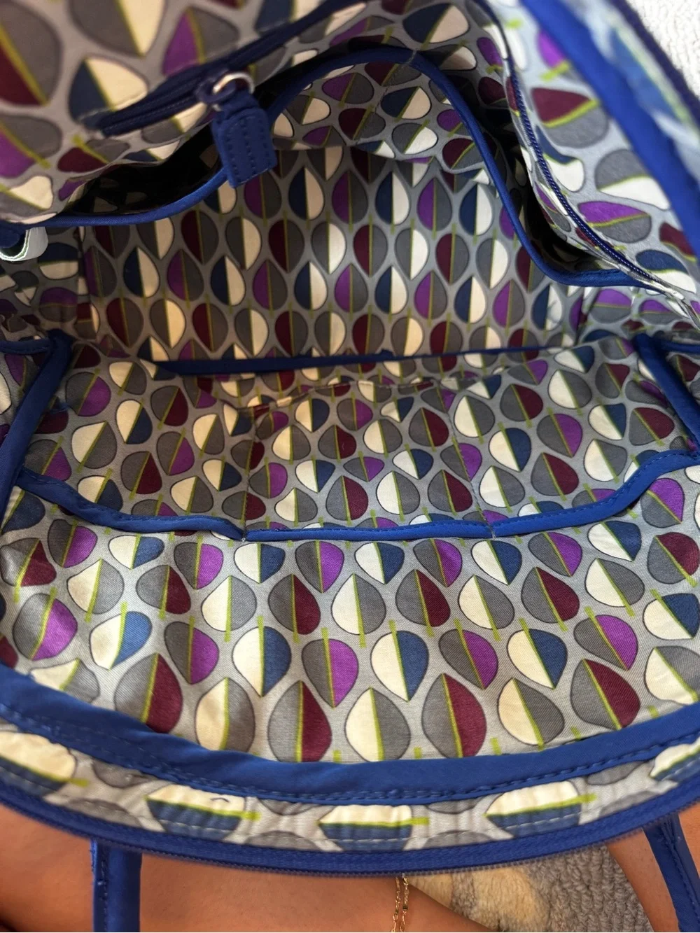 Vera Bradley Cobalt Blue Purse